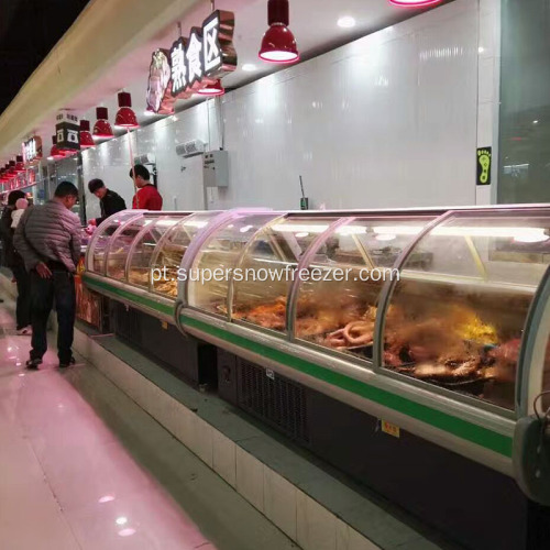 Restaurante comercial Caminhe no preço da geladeira para venda